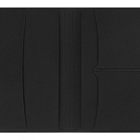 Обложка для паспорта с RFID защитой отделений для пластиковых карт 