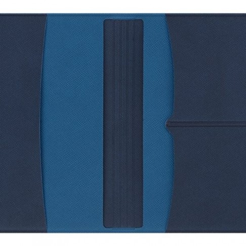 Обложка для паспорта с RFID защитой отделений для пластиковых карт 
