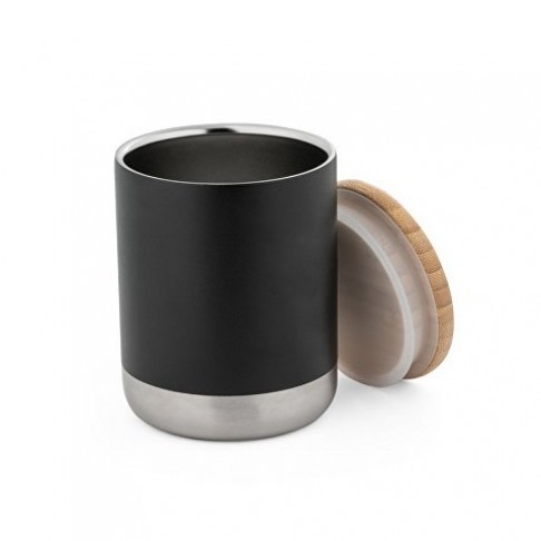 NORRE TUMBLER. Чашка из нержавеющей стали, черный