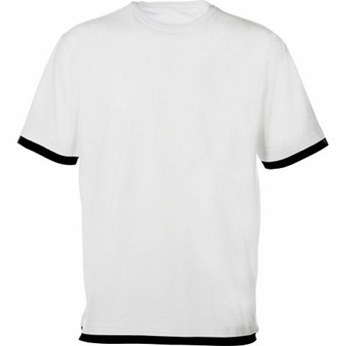 Футболка «Rotterdam» мужская, белый/черный