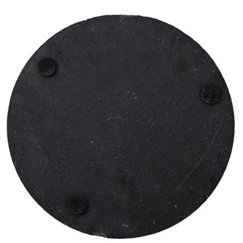 Круглая доска Moon для закусок, сланцевая 25 см