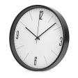 Алюминиевые настенные часы, диаметр 30,5 см 