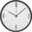 Алюминиевые настенные часы, диаметр 30,5 см 