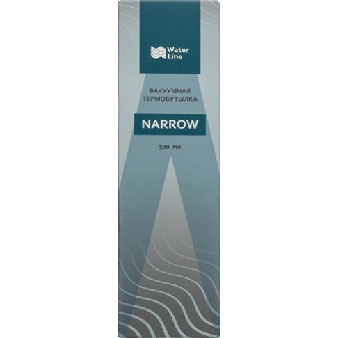Термобутылка «Narrow» с вакуумной медной изоляцией, 500 мл, серебристый