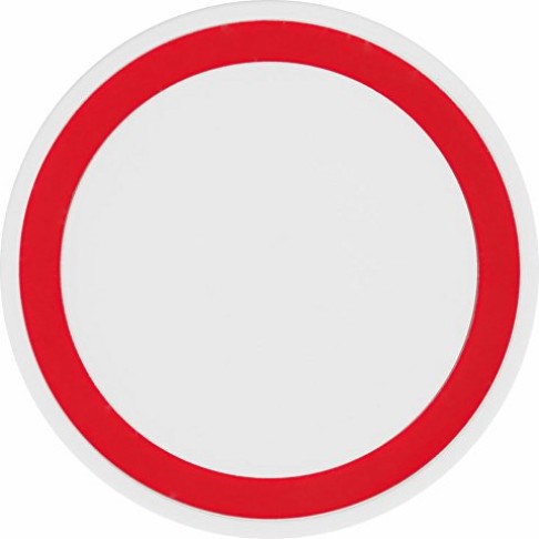 Беспроводное зарядное устройство «Dot», 5 Вт, белый/красный