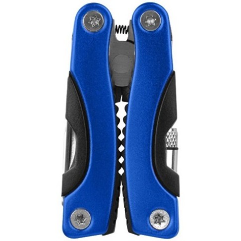 Мультитул «Amass» со светодиодным фонариком - Синий