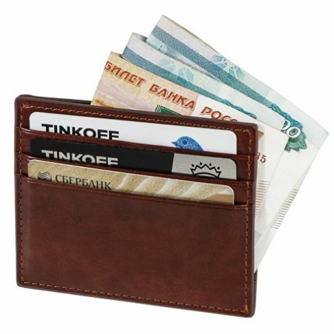 Картхолдер для 6 пластиковых карт с RFID-защитой 