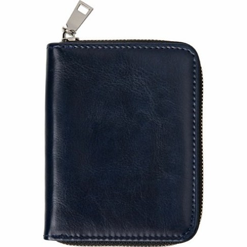 Картхолдер на молнии для 8 пластиковых карт с RFID защитой 
