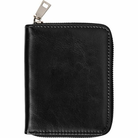 Картхолдер на молнии для 8 пластиковых карт с RFID защитой 