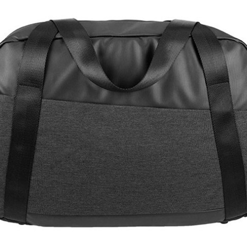 Сумка спортивная BUGATTI Universum 15'', графитовая, полиэстер меланж/тарпаулин, 54х14х33 см, 24 л