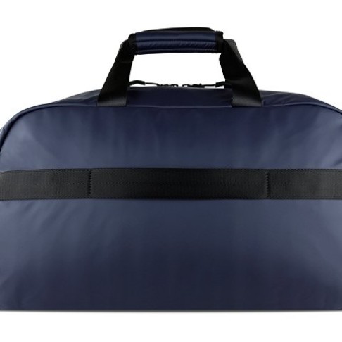 Сумка спортивная BUGATTI Blanc, синяя, тарпаулин/полиэстер, 52х26х27,5 см