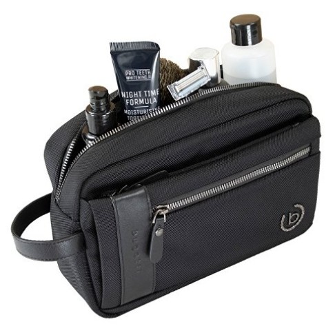 Несессер мужской BUGATTI Nero, чёрный, нейлон 1680D/кожа, 24х7,5х16 см Несессер мужской BUGATTI Nero, чёрный, нейлон 1680D/кожа, 24х7,5х16 см