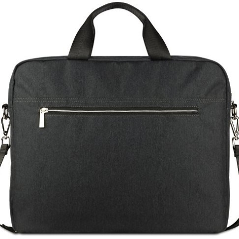 Портфель мужской BUGATTI серия Sera, антрацитовый, полиэстер, 40х11х34 см