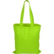 Сумка для шопинга Carryme 120 хлопковая, 120 г/м2, зеленое яблоко