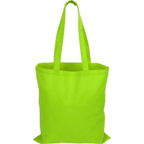 Сумка для шопинга Carryme 120 хлопковая, 120 г/м2, зеленое яблоко