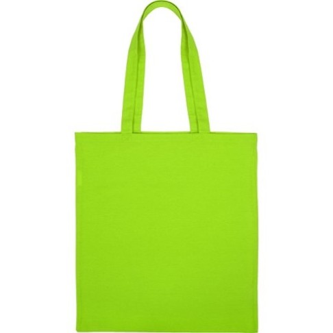 Сумка для шопинга Carryme 120 хлопковая, 120 г/м2, зеленое яблоко
