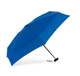 Складной cупер-компактный механический зонт Compactum, синий