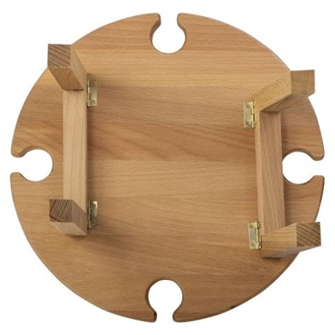 Деревянный столик на складных ножках 