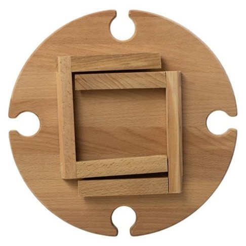 Деревянный столик на складных ножках 