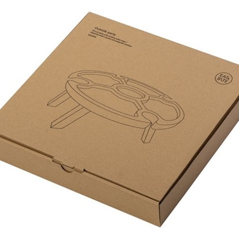 Деревянный столик на складных ножках 