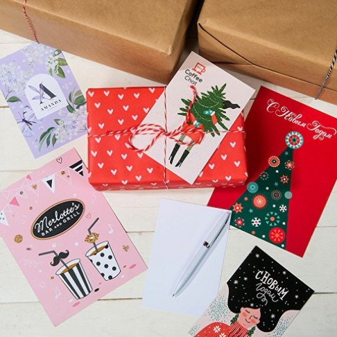 Открытка под запечатку, А6