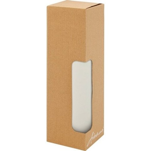 Lumi керамическая кружка объемом 300 мл с бамбуковой крышкой, белый