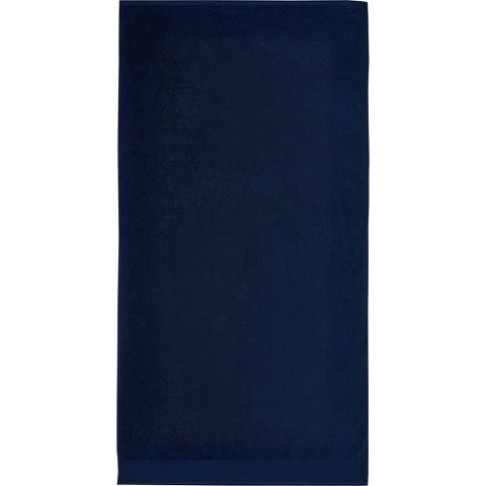Полотенце для ванны Ellie из хлопка плотностью 550 г/м² и размером 70x140 см, темно-синий