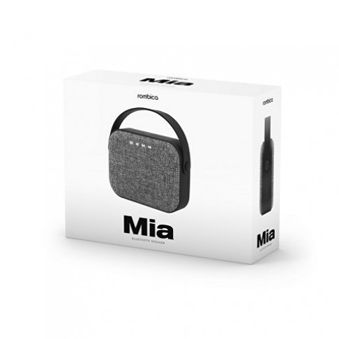 Портативная колонка Rombica Mysound Mia с логотипом, серый