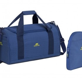 RIVACASE 5541 blue Лёгкая складная дорожная сумка, 30л /12