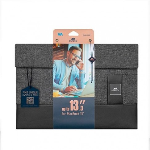 RIVACASE 8802 black melange чехол для MacBook Pro/MacBook Air 13 / 12