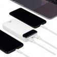 RIVACASE VA2280 (20000mAh) с дисплеем, белый, внешний аккумулятор /24