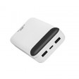 RIVACASE VA2280 (20000mAh) с дисплеем, белый, внешний аккумулятор /24
