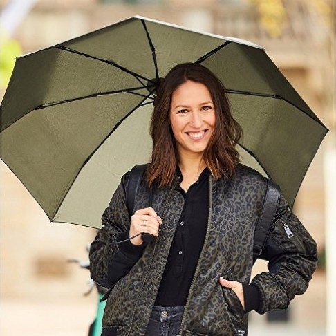 Зонт складной «Pocky» автомат, синий