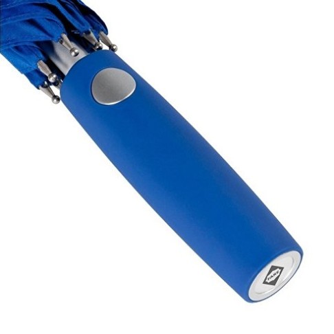 Зонт-трость «Alu» с деталями из прочного алюминия, нейви