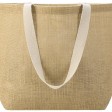 Сумка Jute джутовая с широким дном, натуральный