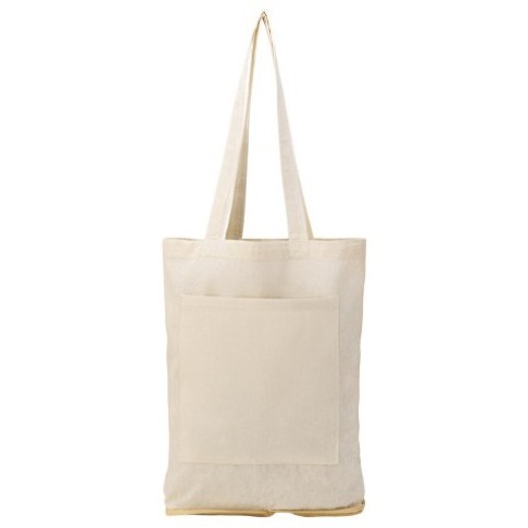 Складная сумка Jute из джута и хлопка, натуральный
