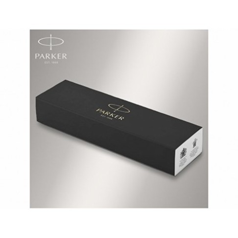Ручка-роллер Parker IM Stainless Steel CT, стержень: F, цвет чернил: black, в подарочной упаковке