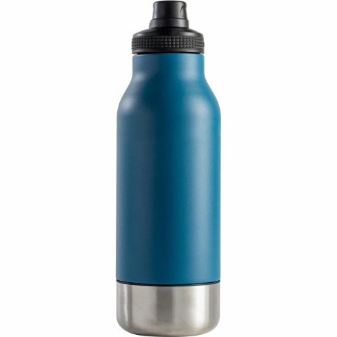 Вакуумный термос «Buddy» 3-в-1 со съемными мисками для питомцев, 1000 мл, синий