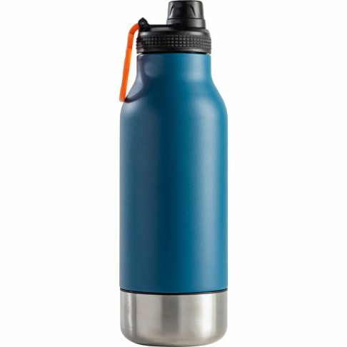 Вакуумный термос «Buddy» 3-в-1 со съемными мисками для питомцев, 1000 мл, синий