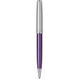 Шариковая ручка Parker Sonnet Essentials Violet SB Steel CT, цвет чернил black, перо: M, в подарочной упаковке.