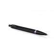 Шариковая ручка Parker IM Vibrant Rings Flame Amethyst Purple, стержень: M blue, в подарочной упаковке.