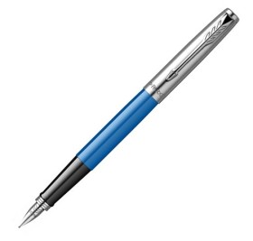 Ручка перьевая Parker Jotter Originals Blue Chrom CT F blue