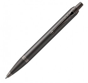 Шариковая ручка Parker IM Monochrome Black, стержень:M, цвет чернил: blue, в подарочной упаковке.