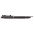 Перьевая ручка Parker IM Monochrome Black, перо:F, цвет чернил: blue, в подарочной упаковке.