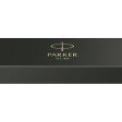Перьевая ручка Parker IM Monochrome Black, перо:F, цвет чернил: blue, в подарочной упаковке.