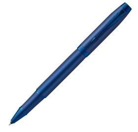 Ручка роллер Parker IM Monochrome Blue, стержень:F, цвет чернил: black, в подарочной упаковке.