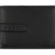 Портмоне BUGATTI Bomba, с защитой данных RFID, чёрное, кожа/полиэстер, 12,5х2х9 см