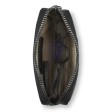 Ключница BUGATTI Elsa, с защитой данных RFID, чёрная, воловья кожа/полиэстер, 11х2х7 см