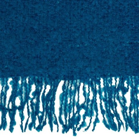Плед акриловый Mohair, синий