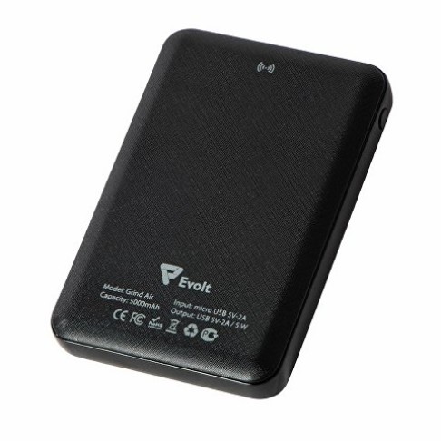 Беспроводной внешний аккумулятор «Grind Air» v. 2, 5000 mAh